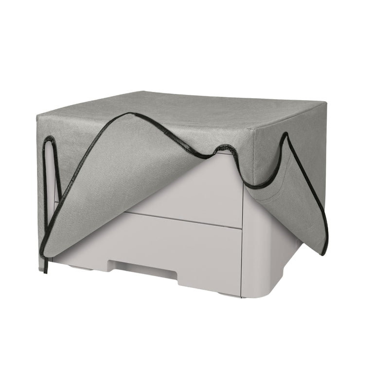 kwmobile Cover kompatibel mit Brother HL-L3220CWE Eco Pro / HL-L3215CW - Tasche Hülle Drucker - Staubschutzhülle Schutzhaube Schutzhülle - Hellgrau Hellgrau  
