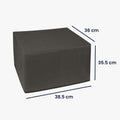kwmobile Cover kompatibel mit Epson EcoTank ET-5150 - Tasche Hülle Drucker - Staubschutzhülle Schutzhaube Schutzhülle