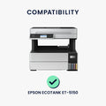 kwmobile Cover kompatibel mit Epson EcoTank ET-5150 - Tasche Hülle Drucker - Staubschutzhülle Schutzhaube Schutzhülle