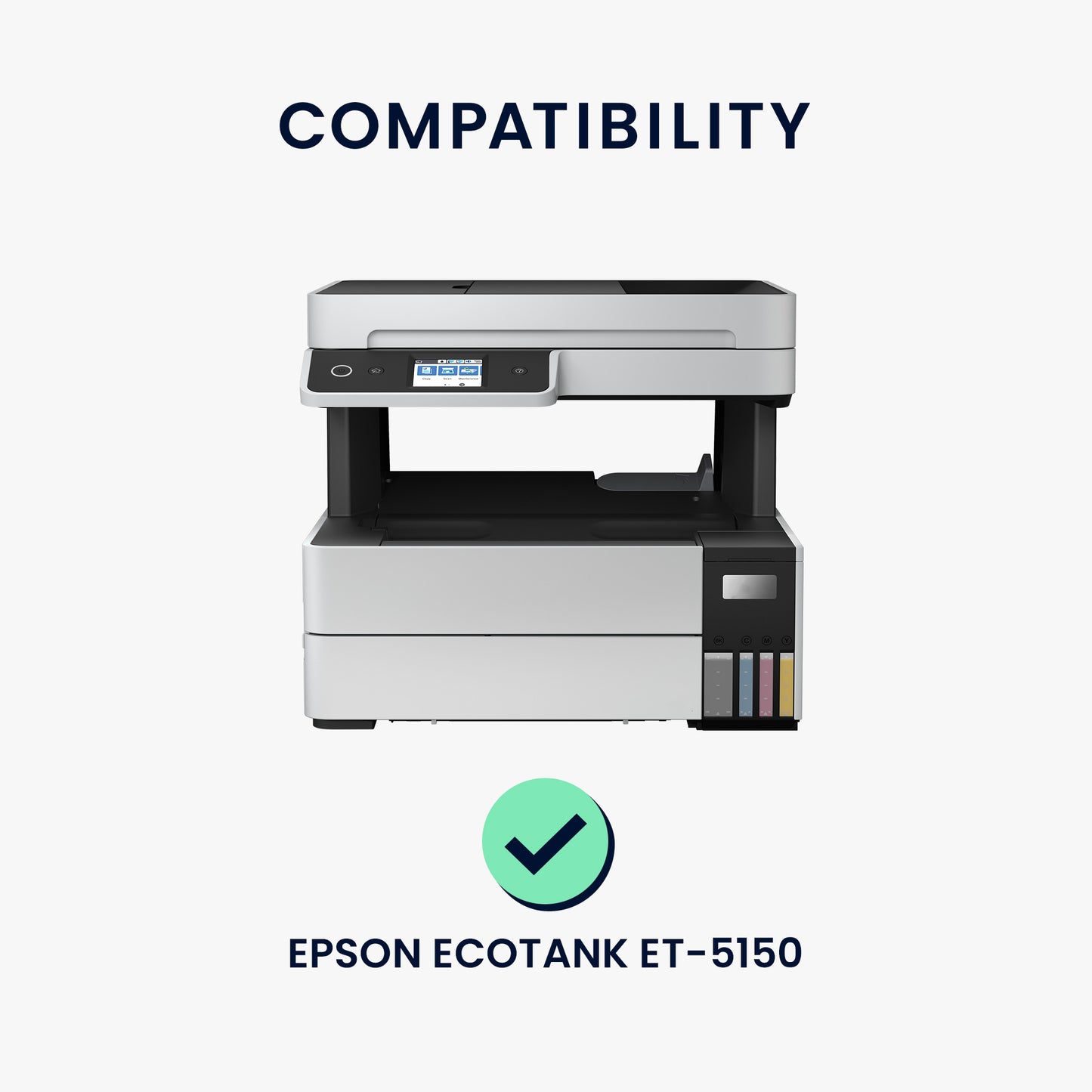 kwmobile Cover kompatibel mit Epson EcoTank ET-5150 - Tasche Hülle Drucker - Staubschutzhülle Schutzhaube Schutzhülle