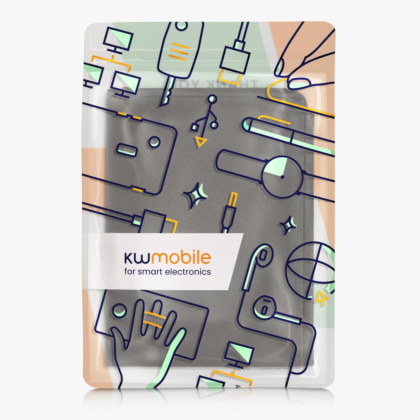 kwmobile Cover kompatibel mit Epson WorkForce WF-110W - Tasche Hülle Drucker - Staubschutzhülle Schutzhaube Schutzhülle