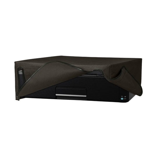 kwmobile Cover kompatibel mit Epson WorkForce WF-110W - Tasche Hülle Drucker - Staubschutzhülle Schutzhaube Schutzhülle - Dunkelgrau Dunkelgrau  