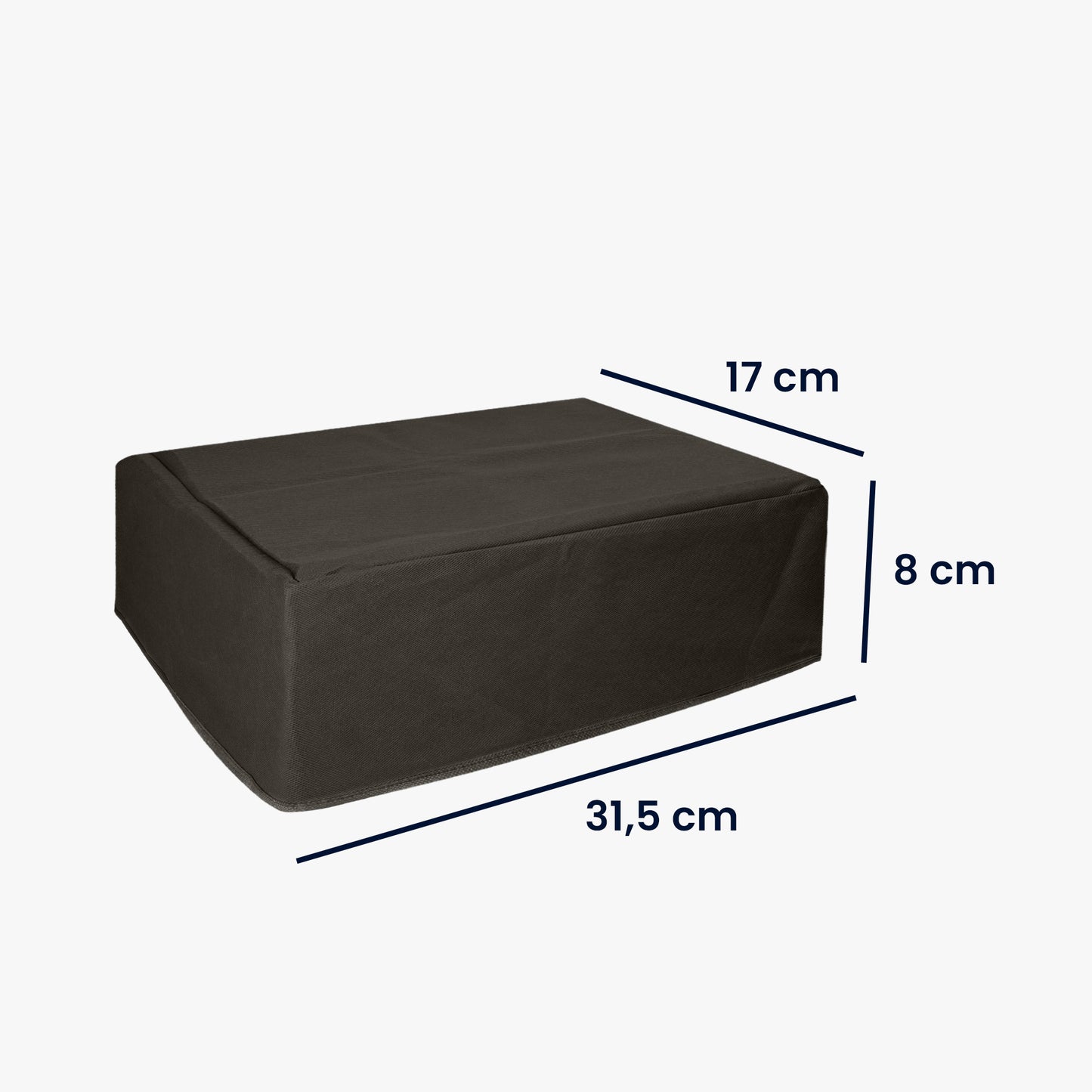 kwmobile Cover kompatibel mit Epson WorkForce WF-110W - Tasche Hülle Drucker - Staubschutzhülle Schutzhaube Schutzhülle