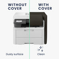 kwmobile Cover kompatibel mit Brother DCP-L3560CDW / MFC-L3740CDWE - Tasche Hülle Drucker - Staubschutzhülle Schutzhaube Schutzhülle