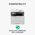 kwmobile Cover kompatibel mit Brother DCP-L3560CDW / MFC-L3740CDWE - Tasche Hülle Drucker - Staubschutzhülle Schutzhaube Schutzhülle