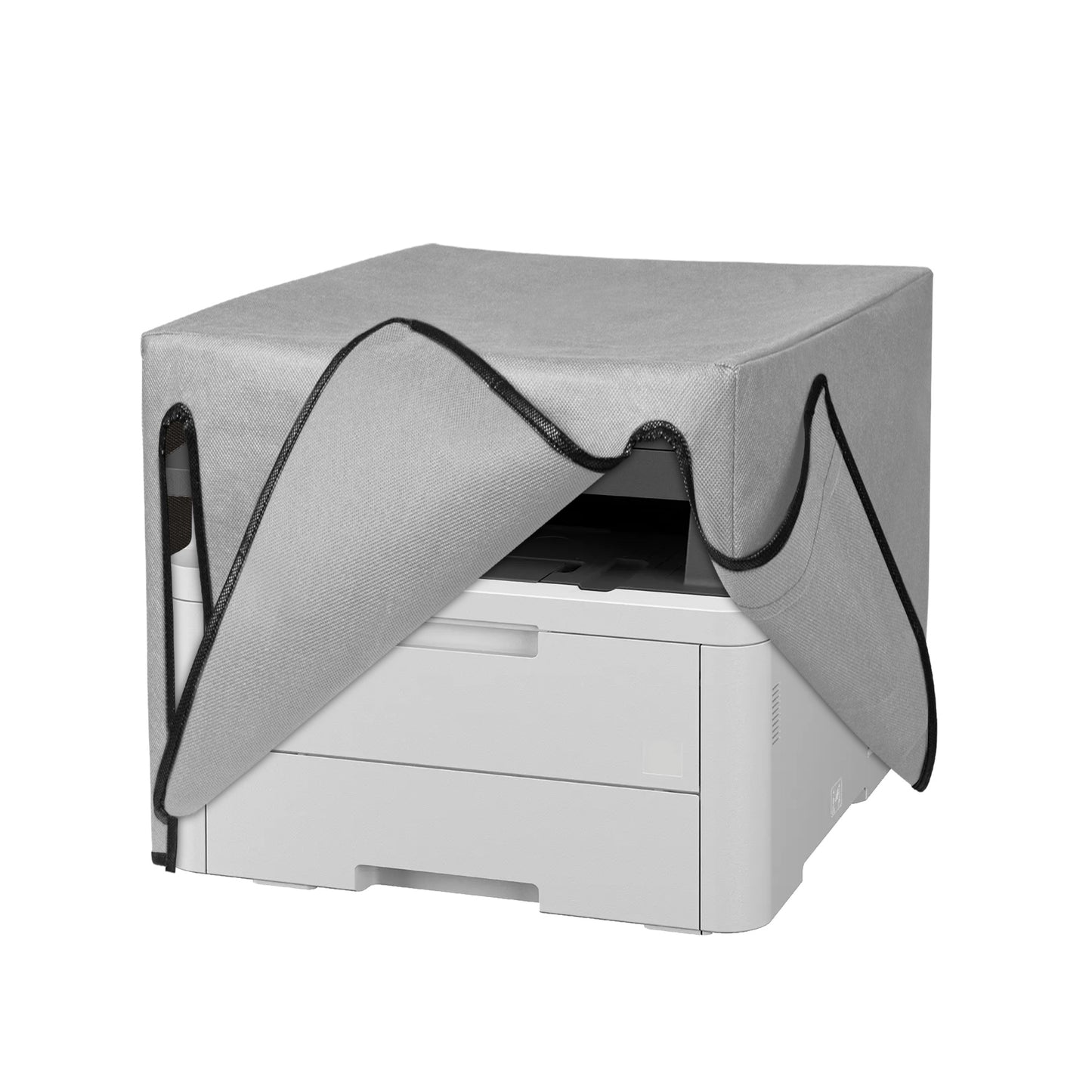 kwmobile Cover kompatibel mit Brother DCP-L3560CDW / MFC-L3740CDWE - Tasche Hülle Drucker - Staubschutzhülle Schutzhaube Schutzhülle - Hellgrau Hellgrau  