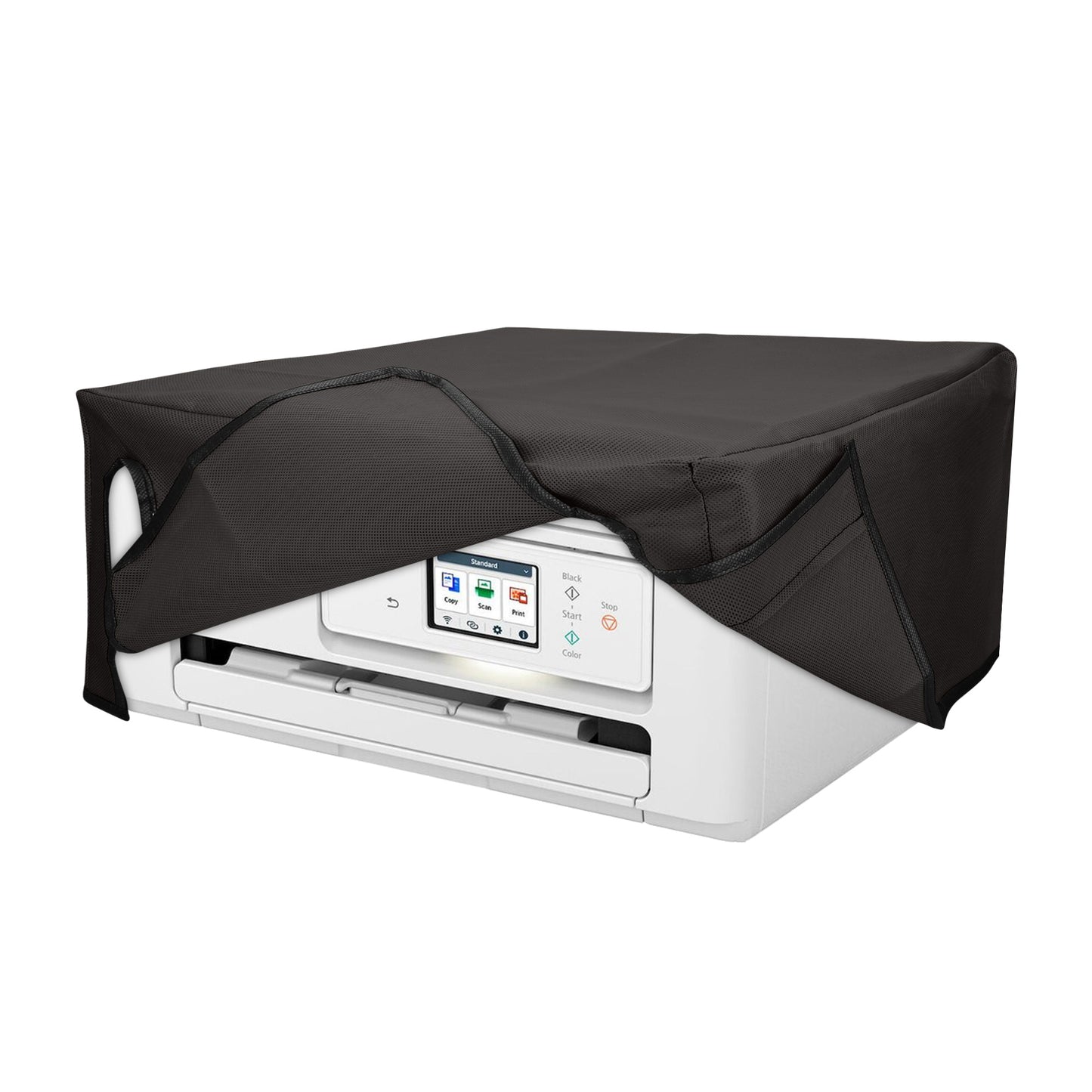 kwmobile Cover kompatibel mit Pixma TS7750i - Tasche Hülle Drucker - Staubschutzhülle Schutzhaube Schutzhülle - Dunkelgrau Dunkelgrau  