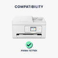 kwmobile Cover kompatibel mit Pixma TS7750i - Tasche Hülle Drucker - Staubschutzhülle Schutzhaube Schutzhülle