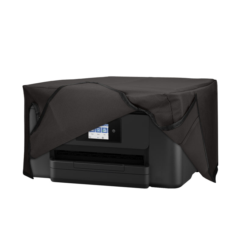 kwmobile Cover kompatibel mit Epson Workforce Pro WF-3820 - Tasche Hülle Drucker - Staubschutzhülle Schutzhaube Schutzhülle - Dunkelgrau Dunkelgrau  