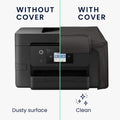 kwmobile Cover kompatibel mit Epson Workforce Pro WF-3820 - Tasche Hülle Drucker - Staubschutzhülle Schutzhaube Schutzhülle