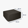 kwmobile Cover kompatibel mit Epson Workforce Pro WF-3820 - Tasche Hülle Drucker - Staubschutzhülle Schutzhaube Schutzhülle