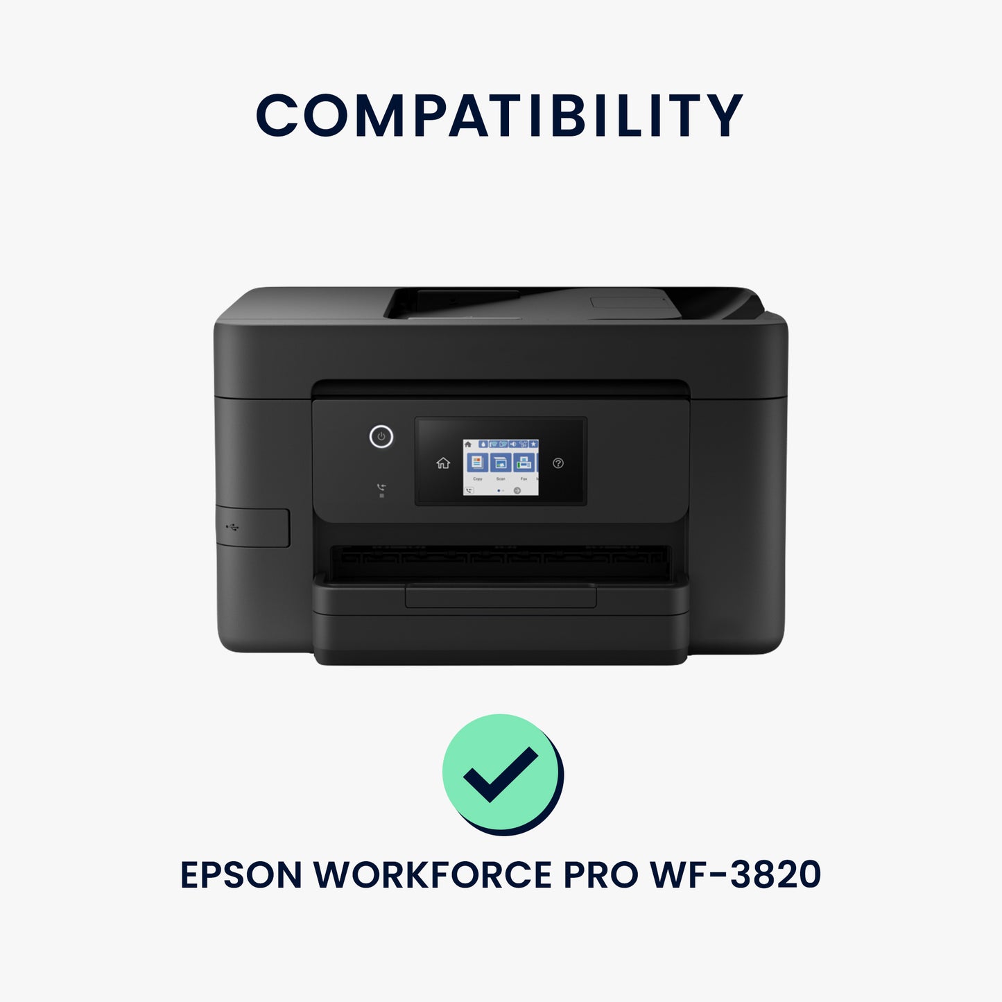 kwmobile Cover kompatibel mit Epson Workforce Pro WF-3820 - Tasche Hülle Drucker - Staubschutzhülle Schutzhaube Schutzhülle
