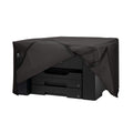 kwmobile Cover kompatibel mit Epson EcoTank ET-16150 / EcoTank ET-16650 - Tasche Hülle Drucker - Staubschutzhülle Schutzhaube Schutzhülle - Dunkelgrau Dunkelgrau  