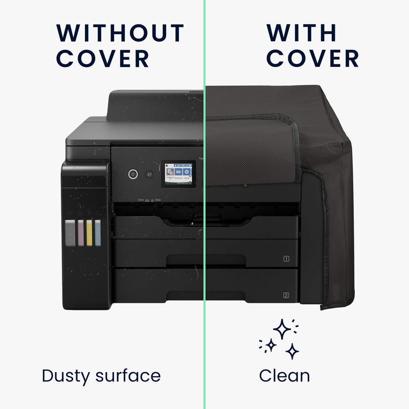kwmobile Cover kompatibel mit Epson EcoTank ET-16150 / EcoTank ET-16650 - Tasche Hülle Drucker - Staubschutzhülle Schutzhaube Schutzhülle