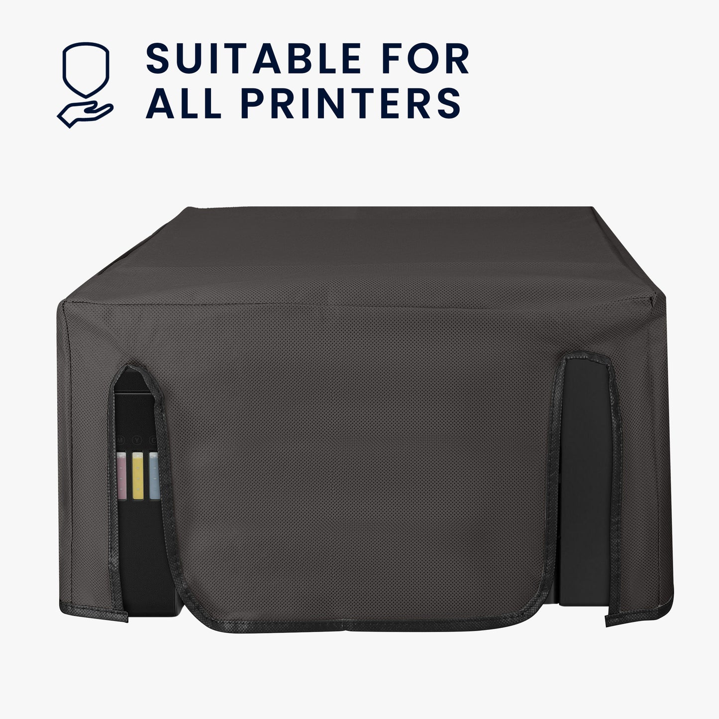 kwmobile Cover kompatibel mit Epson EcoTank ET-16150 / EcoTank ET-16650 - Tasche Hülle Drucker - Staubschutzhülle Schutzhaube Schutzhülle