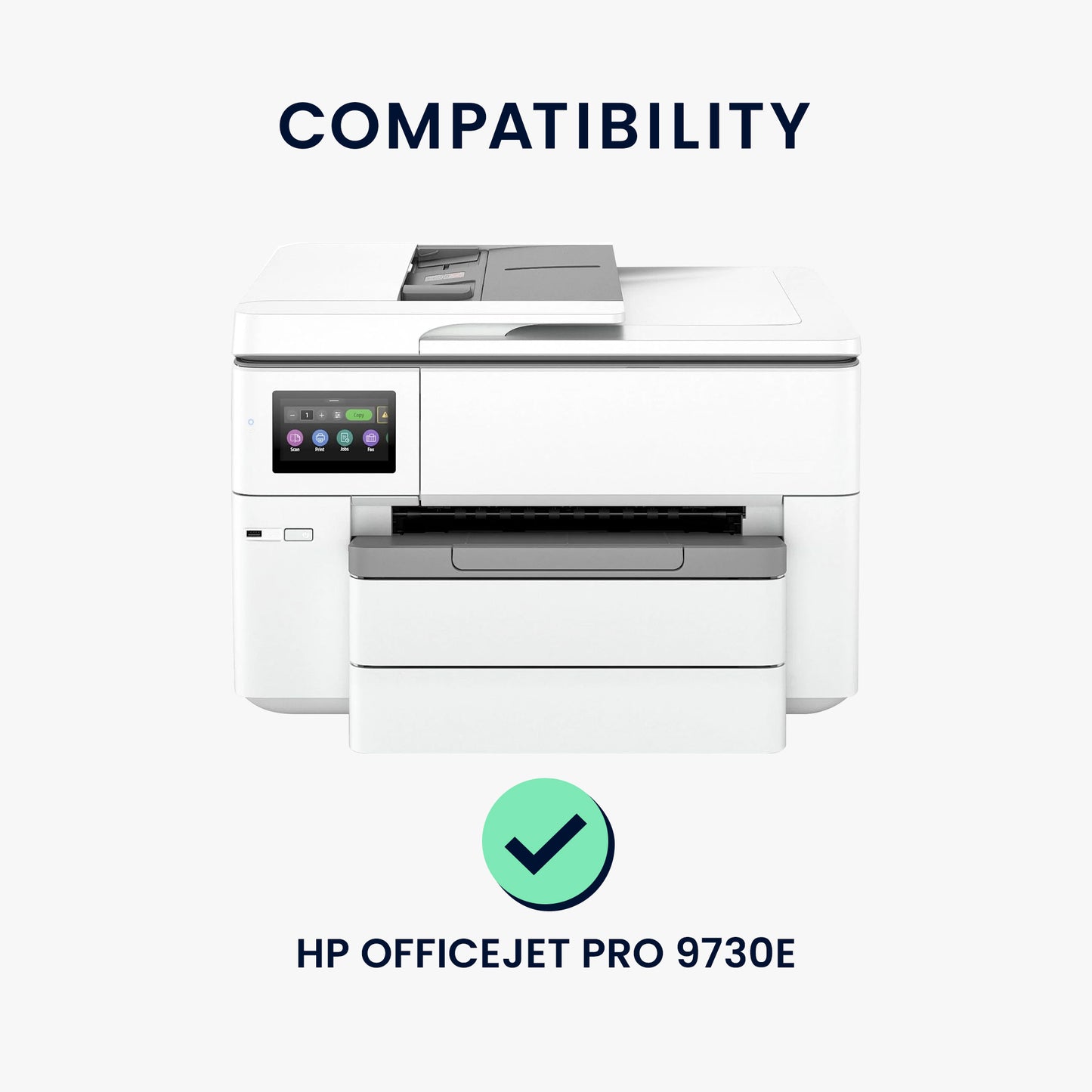 kwmobile Cover kompatibel mit HP OfficeJet Pro 9730e - Tasche Hülle Drucker - Staubschutzhülle Schutzhaube Schutzhülle