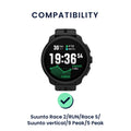 kwmobile Uhrenarmband für Suunto Race 2 / RUN / Race S / Suunto vertical / 9 Peak / 5 Peak Armband Fitnesstracker Band Set Ersatzarmband Smartwatch