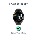 kwmobile Uhrenarmband für Garmin Venu 4 41mm Armband Fitnesstracker Band Set Ersatzarmband Smartwatch