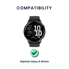 kwmobile Uhrenarmband für Garmin Venu 4 41mm Armband Fitnesstracker Band Set Ersatzarmband Smartwatch - Sonstiges