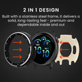 kwmobile Cover kompatibel mit Garmin vivoactive 6 Hülle Fullbody Fitnesstracker Case Set