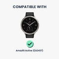 kwmobile Cover kompatibel mit Amazfit Active 2 (A2437) Hülle - Fullbody Fitnesstracker Case Set