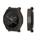 kwmobile Cover kompatibel mit CMF by Nothing Watch Pro 2 (D398) Hülle - Fullbody Fitnesstracker Case Set aus Edelstahl - Schwarz Schwarz  [dsg01]