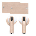 kwmobile diskrete Kopfhörer Sticker kompatibel mit Apple Airpods 4 Aufkleber