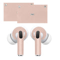 kwmobile diskrete Kopfhörer Sticker kompatibel mit Apple Airpods Pro Aufkleber