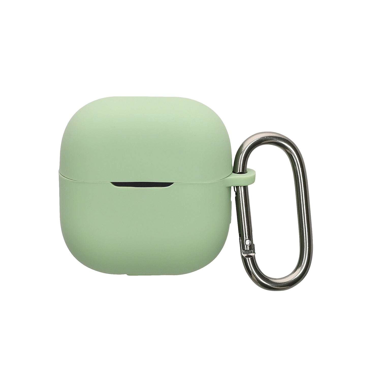 kwmobile Hülle kompatibel mit Huawei FreeClip 2 Kopfhörer - Silikon Schutzhülle Etui Case Cover Schoner in Matcha Grün Matcha Grün  