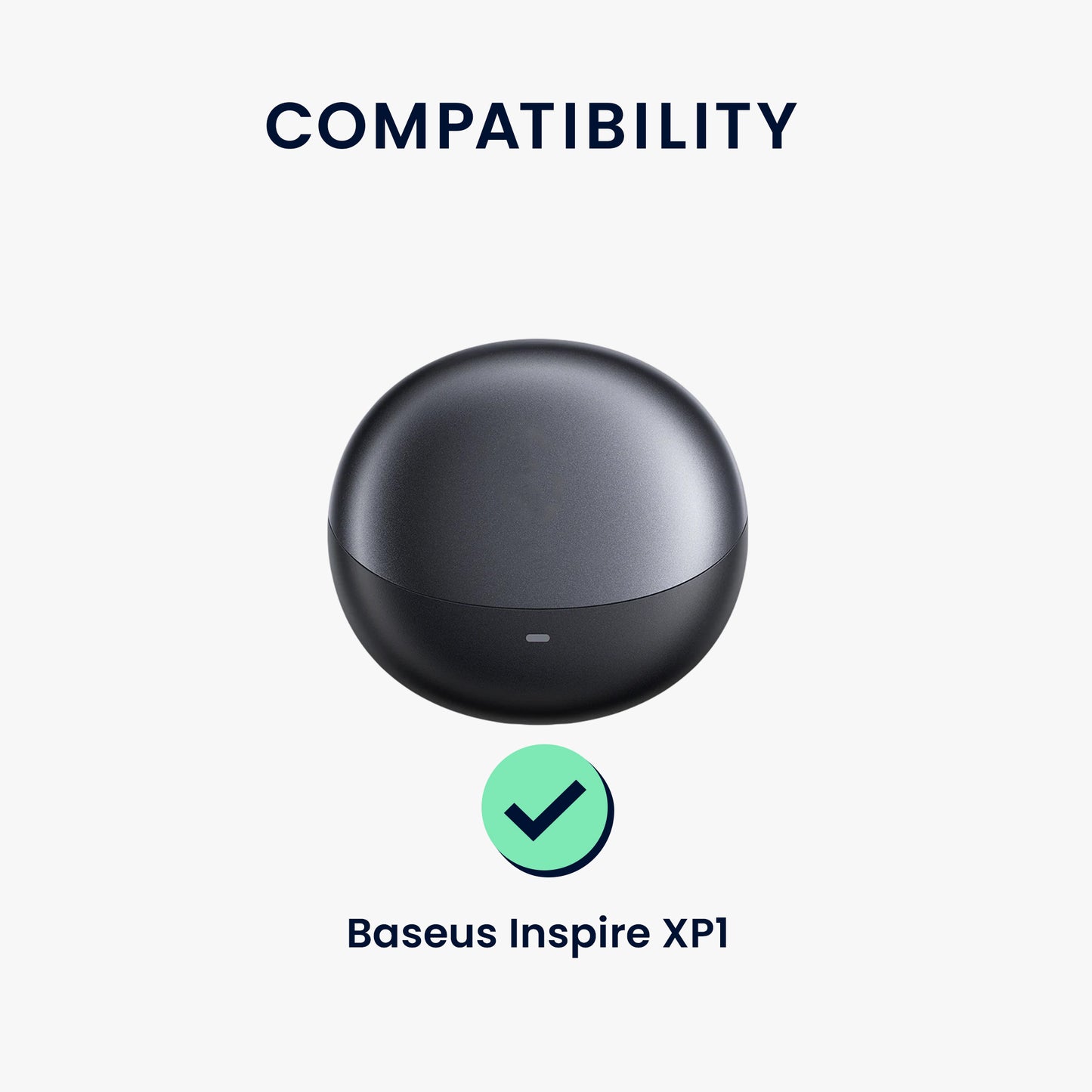 kwmobile Hülle kompatibel mit Baseus Inspire XP1 Kopfhörer