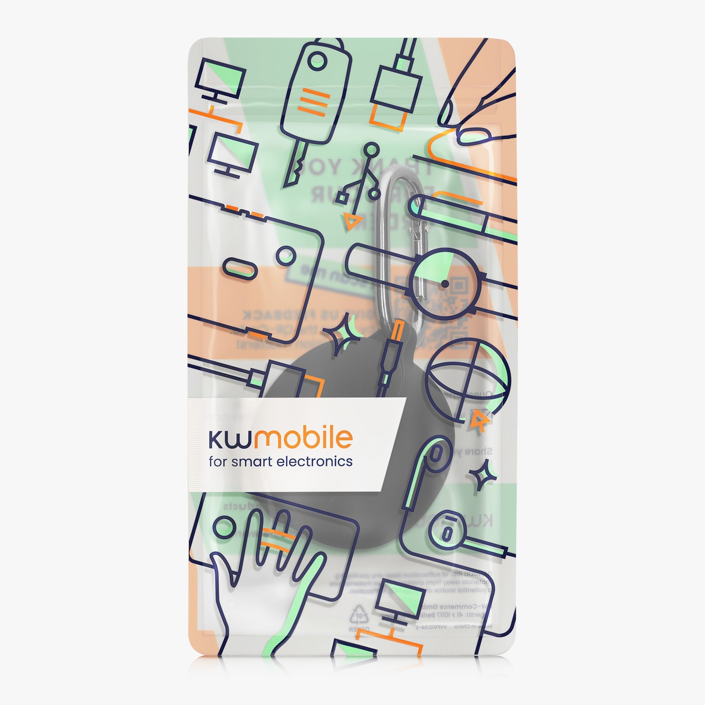 kwmobile Hülle kompatibel mit Google Pixel Buds 2A Hülle - Kopfhörer Case - TPU Cover - Schutzhülle