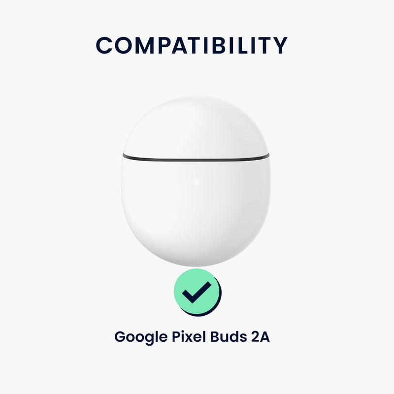 kwmobile Hülle kompatibel mit Google Pixel Buds 2A Hülle - Kopfhörer Case - TPU Cover - Schutzhülle
