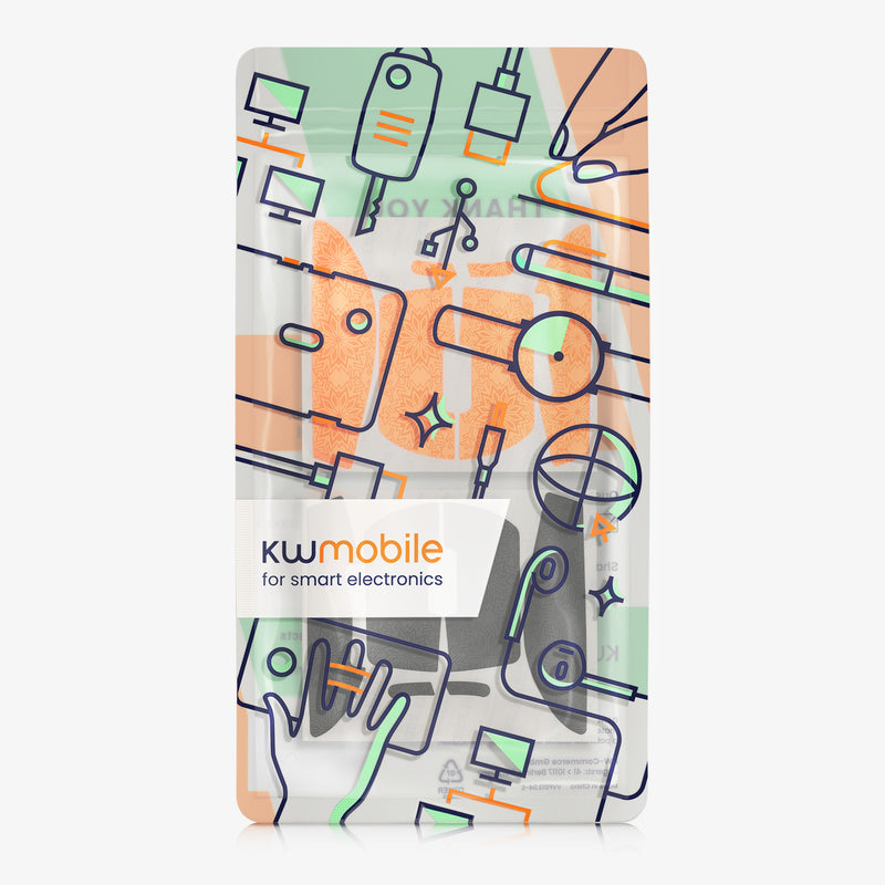 kwmobile Gaming Maus Grip Tape für Logitech G Pro Wireless Mouse Grip Tape Rutschfestes Griffband für PC Maus