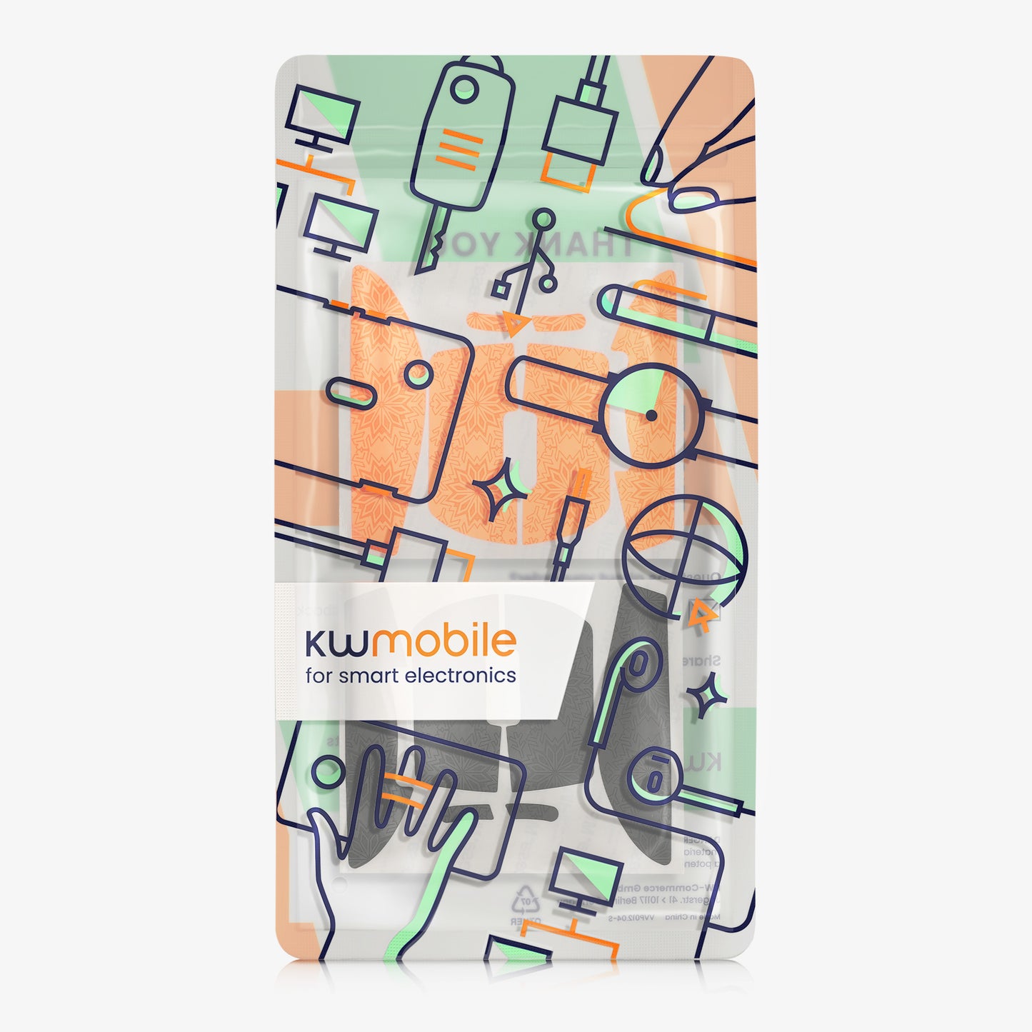 kwmobile Gaming Maus Grip Tape für Logitech G PRO X Superlight 2 / G PRO X Superlight Mouse Grip Tape - Rutschfestes Griffband für PC Maus