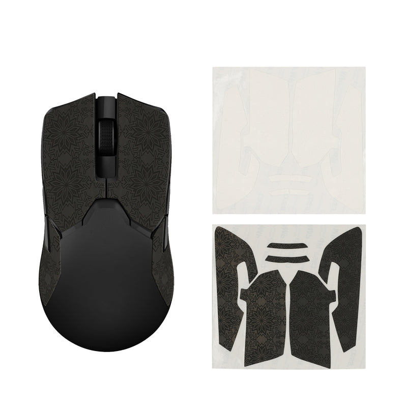 kwmobile Gaming Maus Grip Tape für Razer Viper Ultimate Mouse Grip Tape - Rutschfestes Griffband für PC Maus