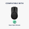 kwmobile Gaming Maus Grip Tape für Razer Viper Ultimate Mouse Grip Tape - Rutschfestes Griffband für PC Maus