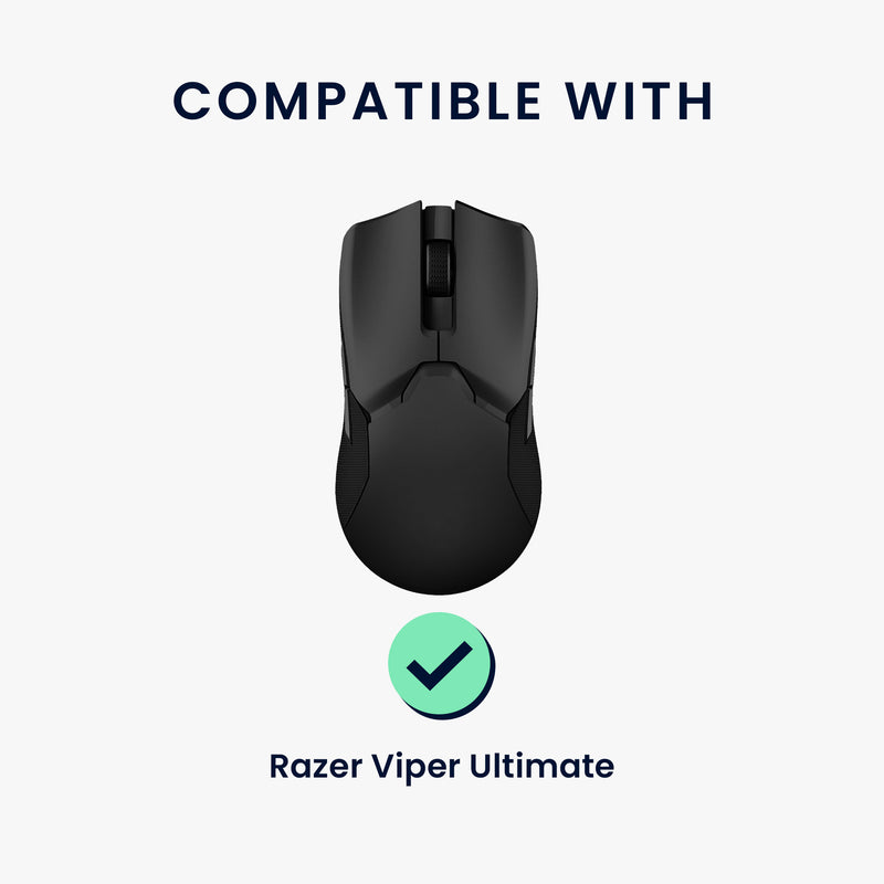 kwmobile Gaming Maus Grip Tape für Razer Viper Ultimate Mouse Grip Tape - Rutschfestes Griffband für PC Maus