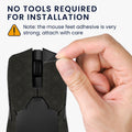 kwmobile Gaming Maus Grip Tape für Razer Viper Ultimate Mouse Grip Tape - Rutschfestes Griffband für PC Maus
