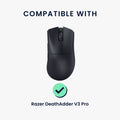 kwmobile Gaming Maus Grip Tape für Razer DeathAdder V3 Pro Mouse Grip Tape - Rutschfestes Griffband für PC Maus