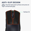 kwmobile Gaming Maus Grip Tape für Razer DeathAdder V3 Pro Mouse Grip Tape - Rutschfestes Griffband für PC Maus