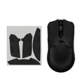 kwmobile Gaming Grip Tape kompatibel mit Razer Viper V2 Pro - Rutschfestes Griffband für PC Maus - Schwarz Weiß Schwarz  