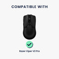 kwmobile Gaming Maus Grip Tape für Razer Viper V2 Pro Mouse Grip Tape