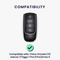 kwmobile Autoschlüssel Schutzhülle kompatibel mit Chery Omoda C5 / Jaecoo 7 / Tiggo 7 Pro 8 Pro / Arrizo 5 Hülle - Schlüsselhülle