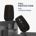 kwmobile Autoschlüssel Schutzhülle kompatibel mit Toyota 2/3 Button Aygo Yaris Cross RAV4 GR 2020-2024 Hülle - Schlüsselhülle