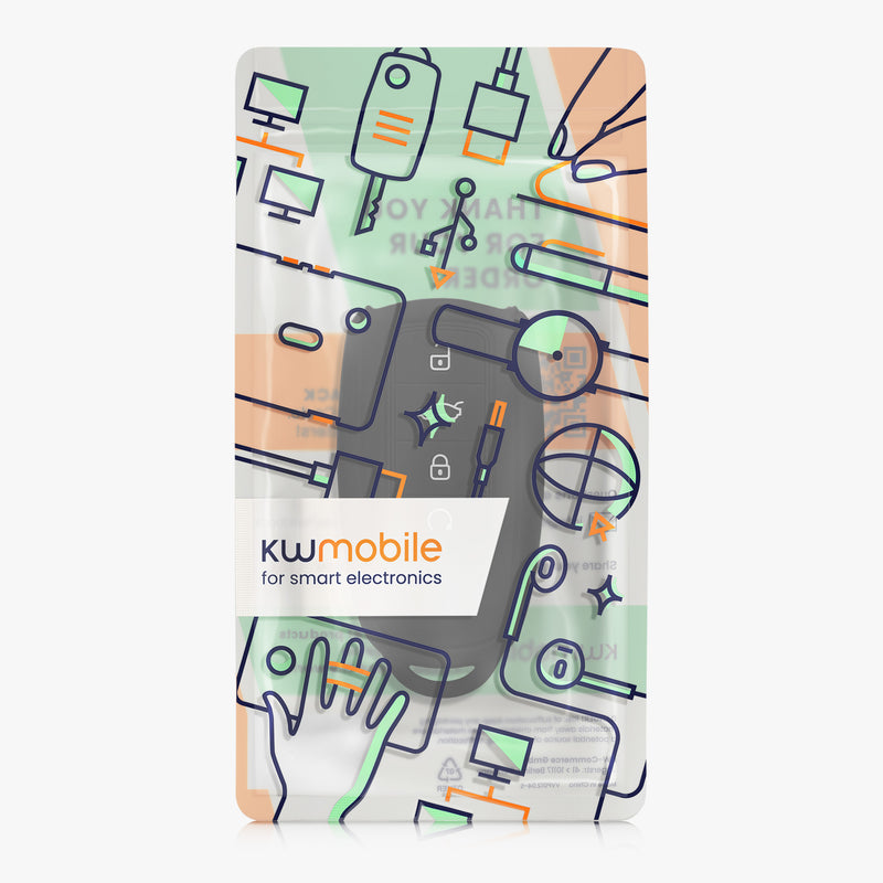 kwmobile Autoschlüssel Hülle kompatibel mit Chery Omoda C5 / Jaecoo 7 / Tiggo 7 Pro 8 Pro / Arrizo 5 - Schlüsselhülle