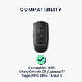 kwmobile Autoschlüssel Hülle kompatibel mit Chery Omoda C5 / Jaecoo 7 / Tiggo 7 Pro 8 Pro / Arrizo 5 - Schlüsselhülle