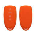 kwmobile Autoschlüssel Silikon Hülle kompatibel mit Chery Omoda C5 / Jaecoo 7 / Tiggo 7 Pro 8 Pro / Arrizo 5 - Schlüsselhülle in Orange Orange  [dsg02]