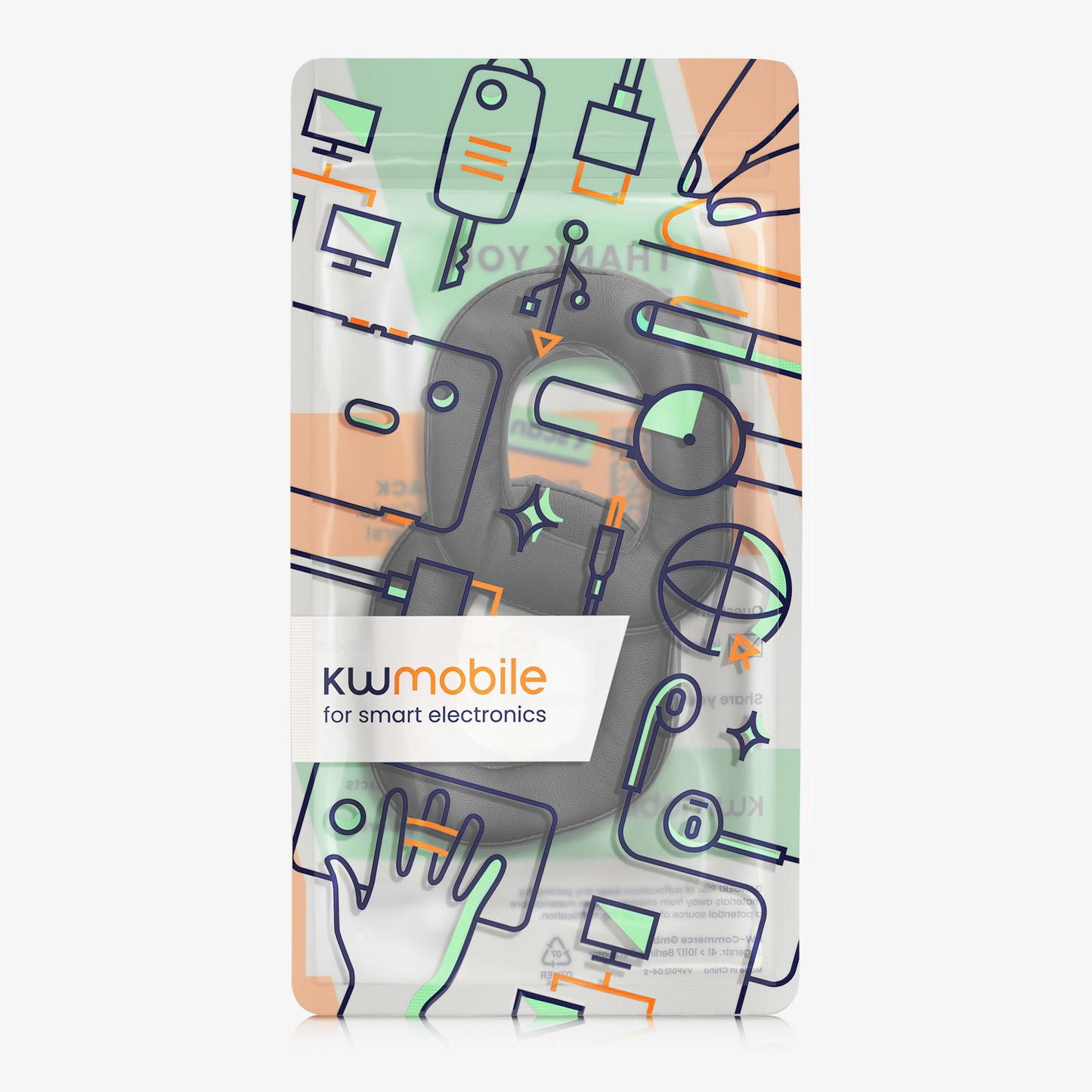 kwmobile Ohr Polster für TurtleBeach Stealth 700 Gen 2 Ersatz Ohrpolster Kopfhörer Ersatzteile Kopfhörer Ersatzpolster Over Ear Headphones