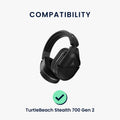 kwmobile Ohr Polster für TurtleBeach Stealth 700 Gen 2 Ersatz Ohrpolster Kopfhörer Ersatzteile Kopfhörer Ersatzpolster Over Ear Headphones