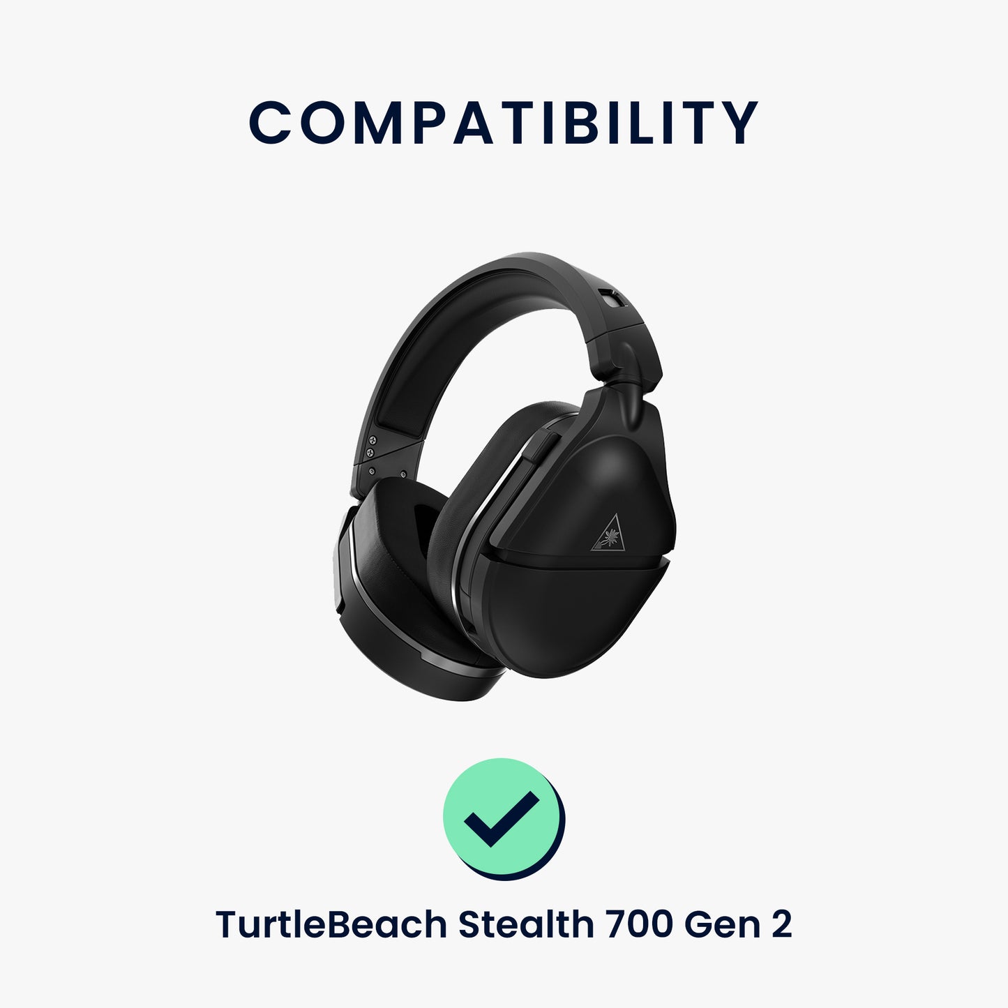 kwmobile Ohr Polster für TurtleBeach Stealth 700 Gen 2 Ersatz Ohrpolster Kopfhörer Ersatzteile Kopfhörer Ersatzpolster Over Ear Headphones